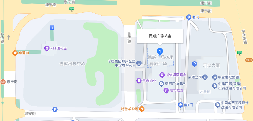 公司位置地图